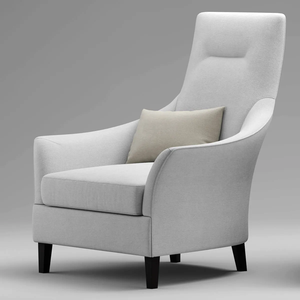 furniture – Armchair Saloni BW-135 3D Model