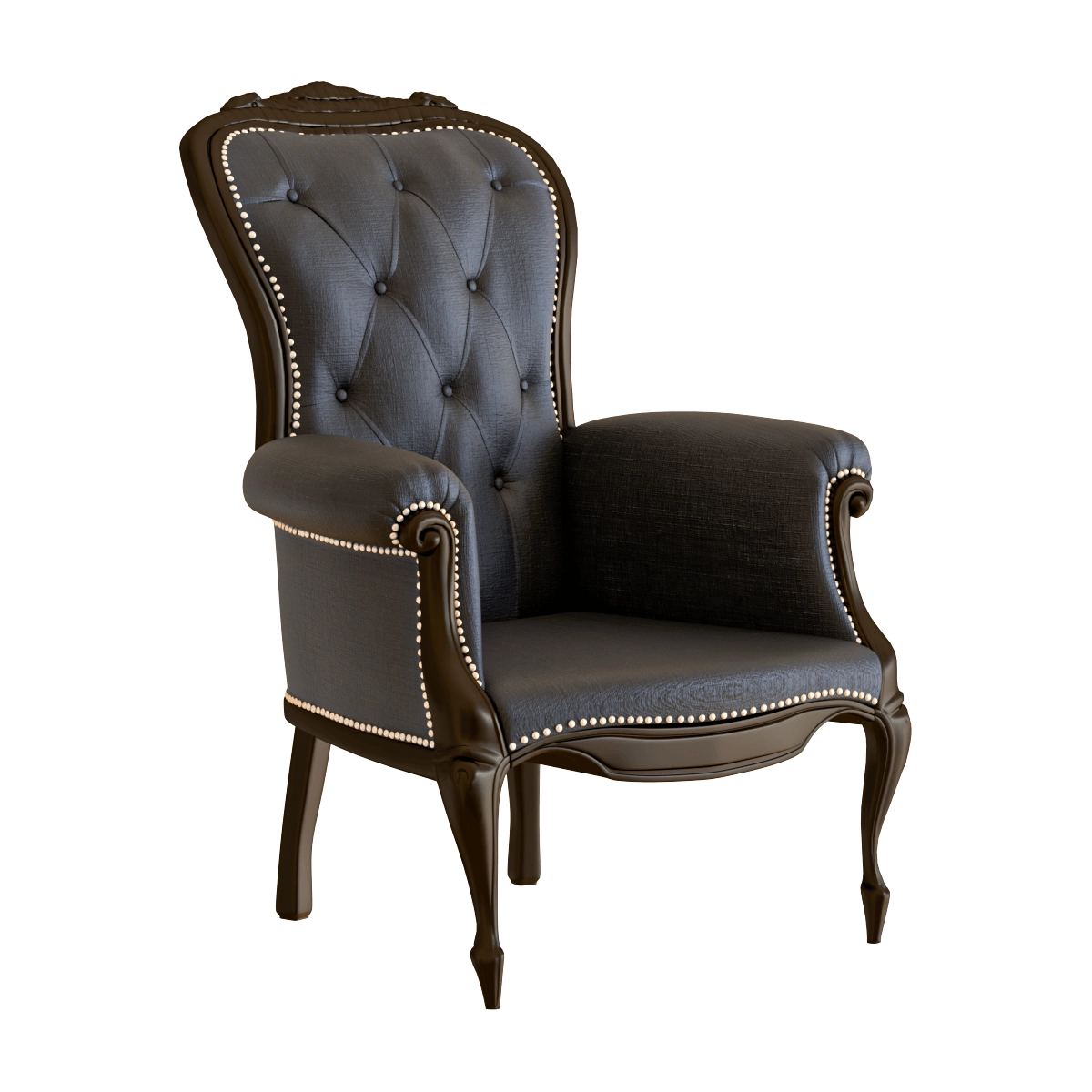 furniture – Armchair Smoke 3D Model