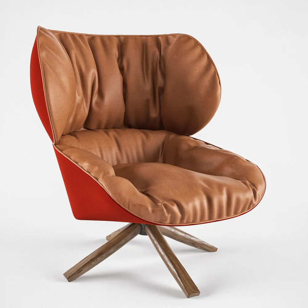 furniture – Armchair TABANO By B&B Italia 3D Model