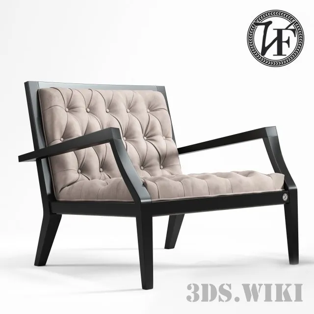 furniture – Armchair Vittoria Frigerio Dona 3D Model