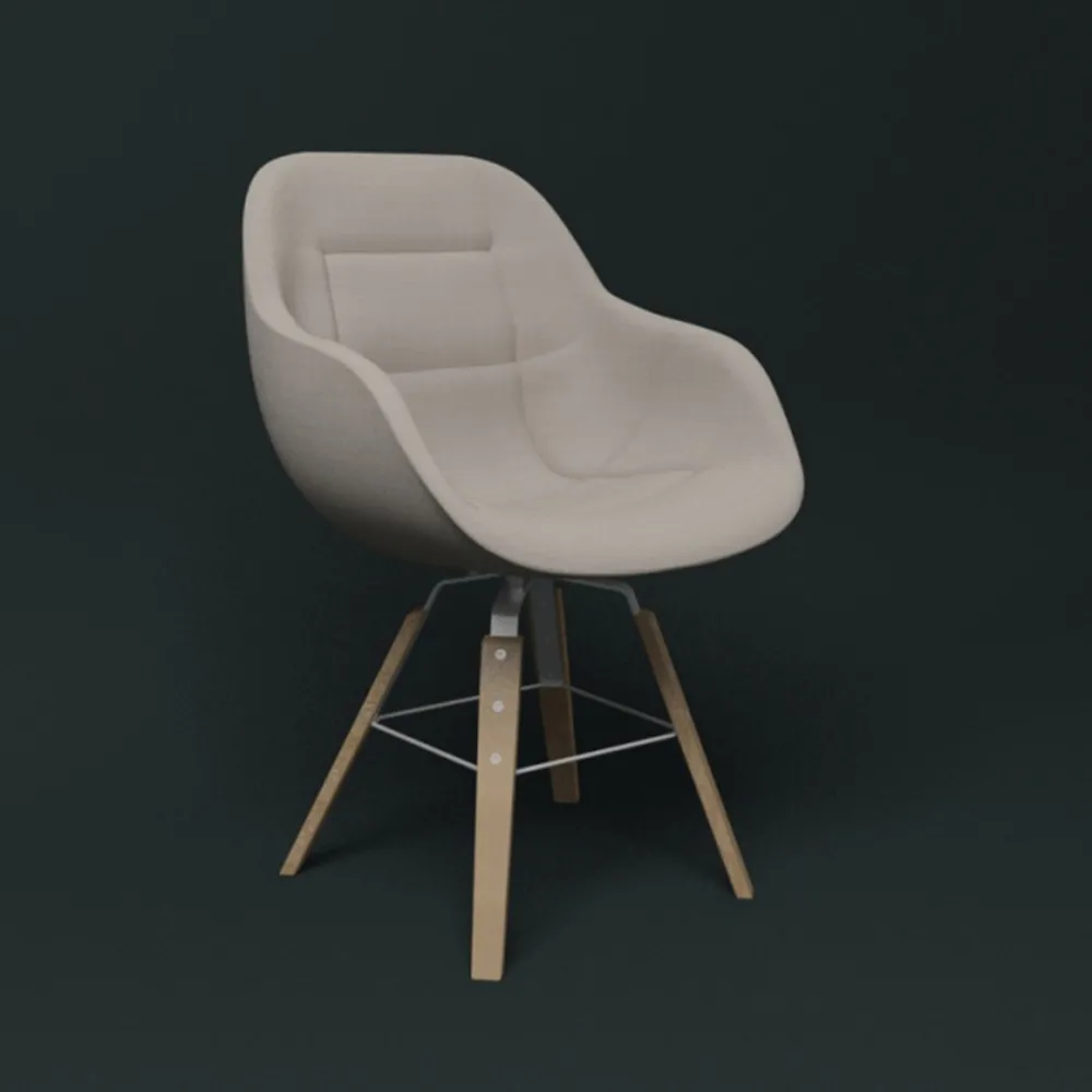 furniture – Armchair ZANOTTI 3D Model