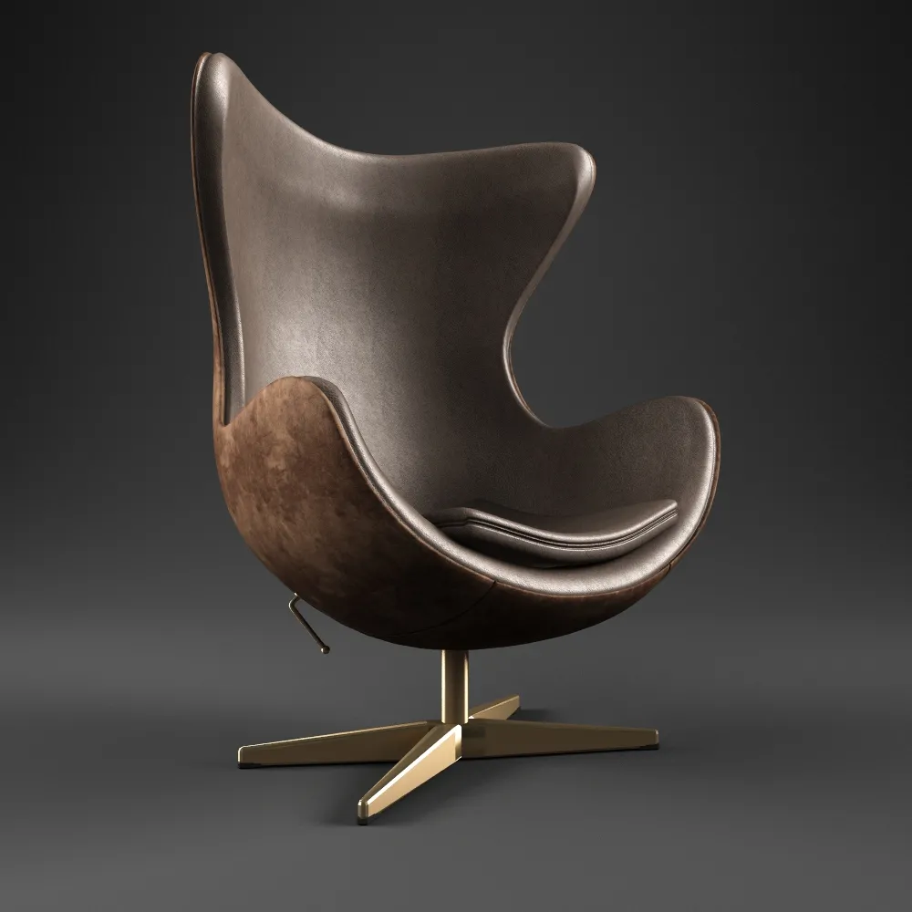 furniture – Arne Jacobsen armchair 09 3D Model