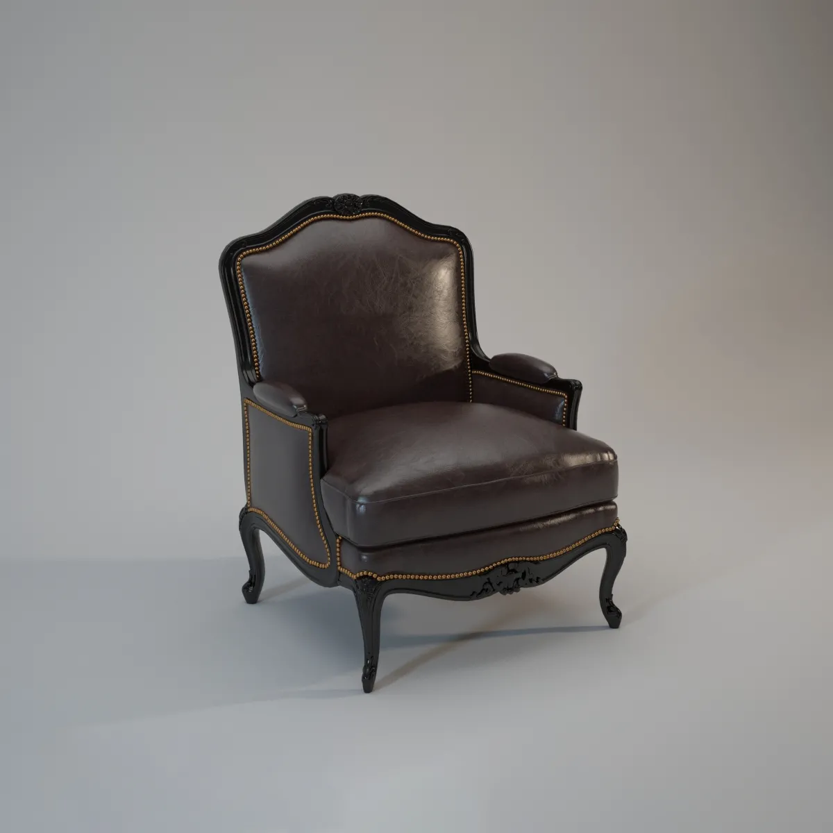 furniture – Arne Jacobsen armchair 10 3D Model