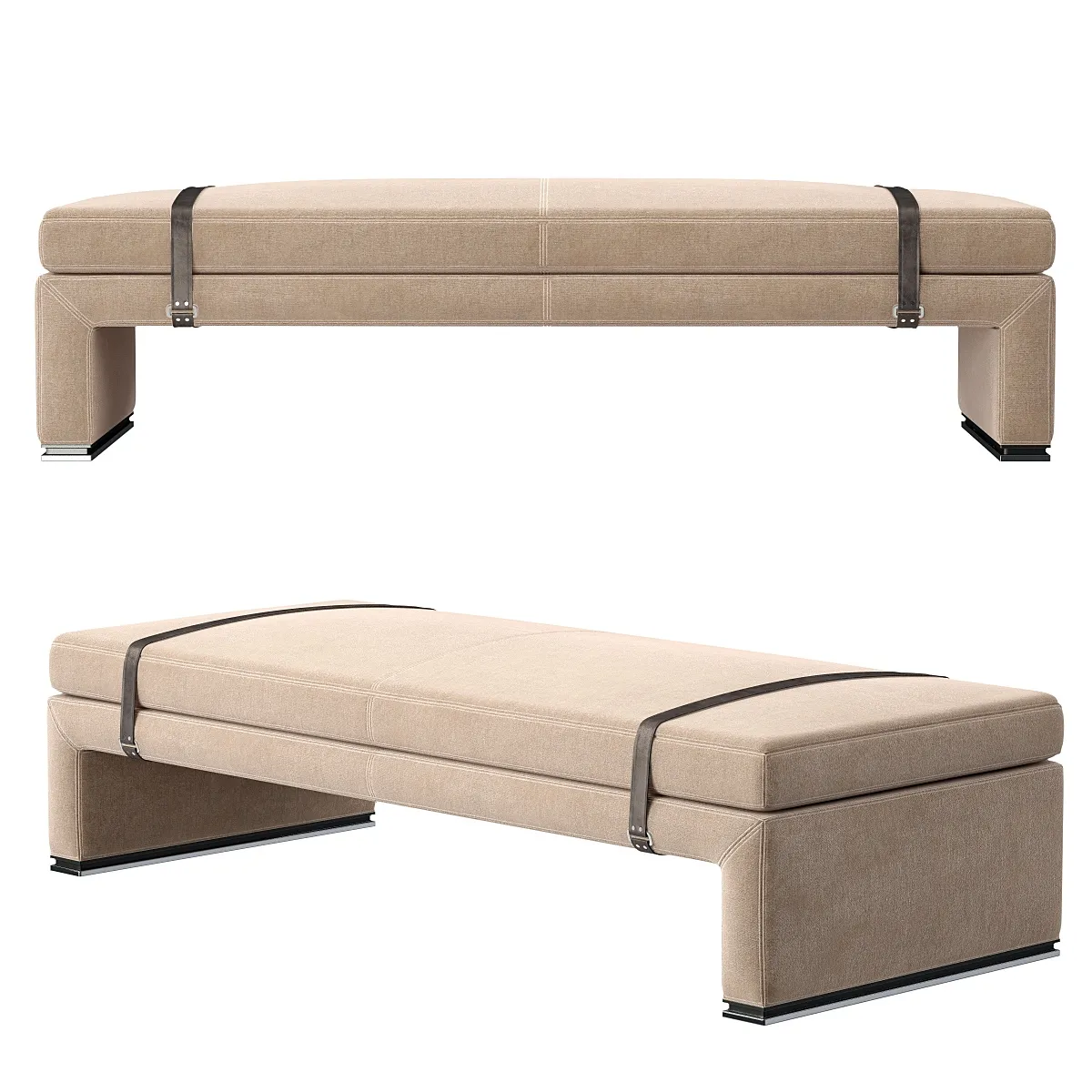 furniture – Artefacto Maxim bench 3D Model