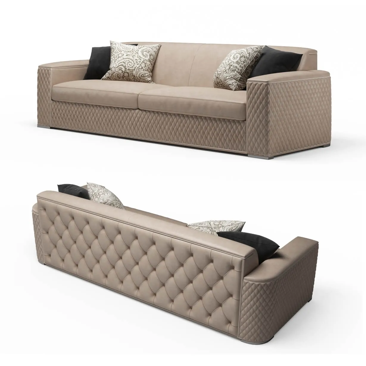 furniture – Asnaghi Lybra sofa 3D Model