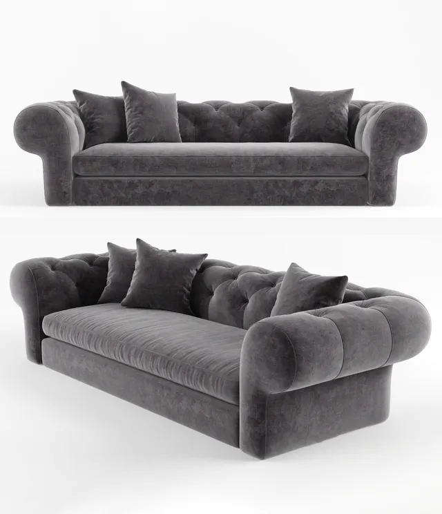 furniture – Asnaghi Magnum Evo sofa 3D Model