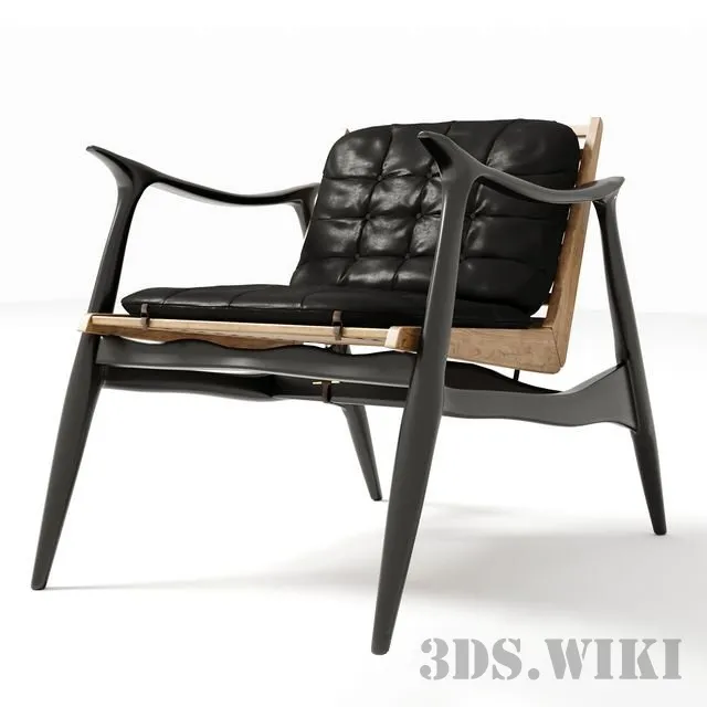 furniture – Atra lounge chair 3D Model
