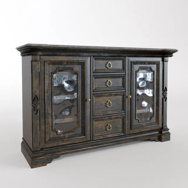 furniture – Auberose Bar Cabinet 3D Model furniture – Auberose Bar Cabinet 3D Model