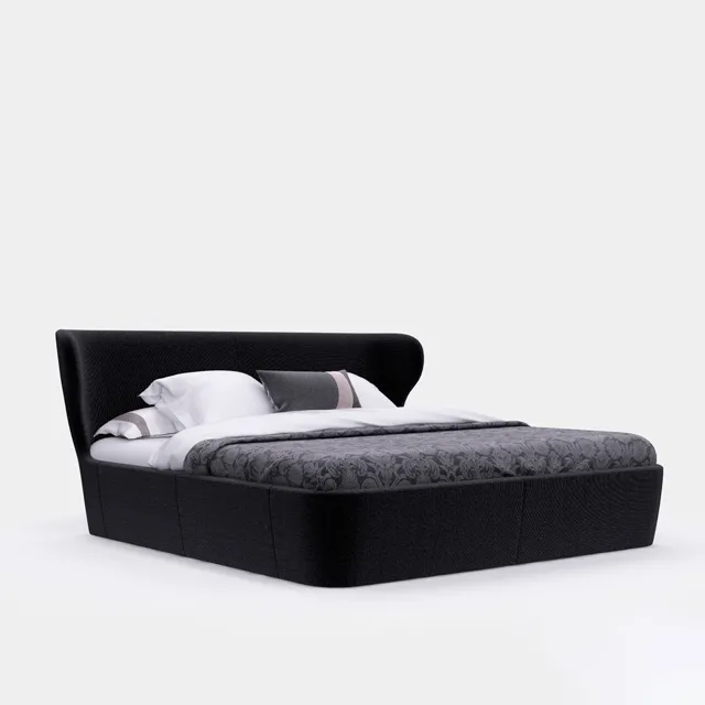 furniture – B and B italia Papilio bed 3D Model