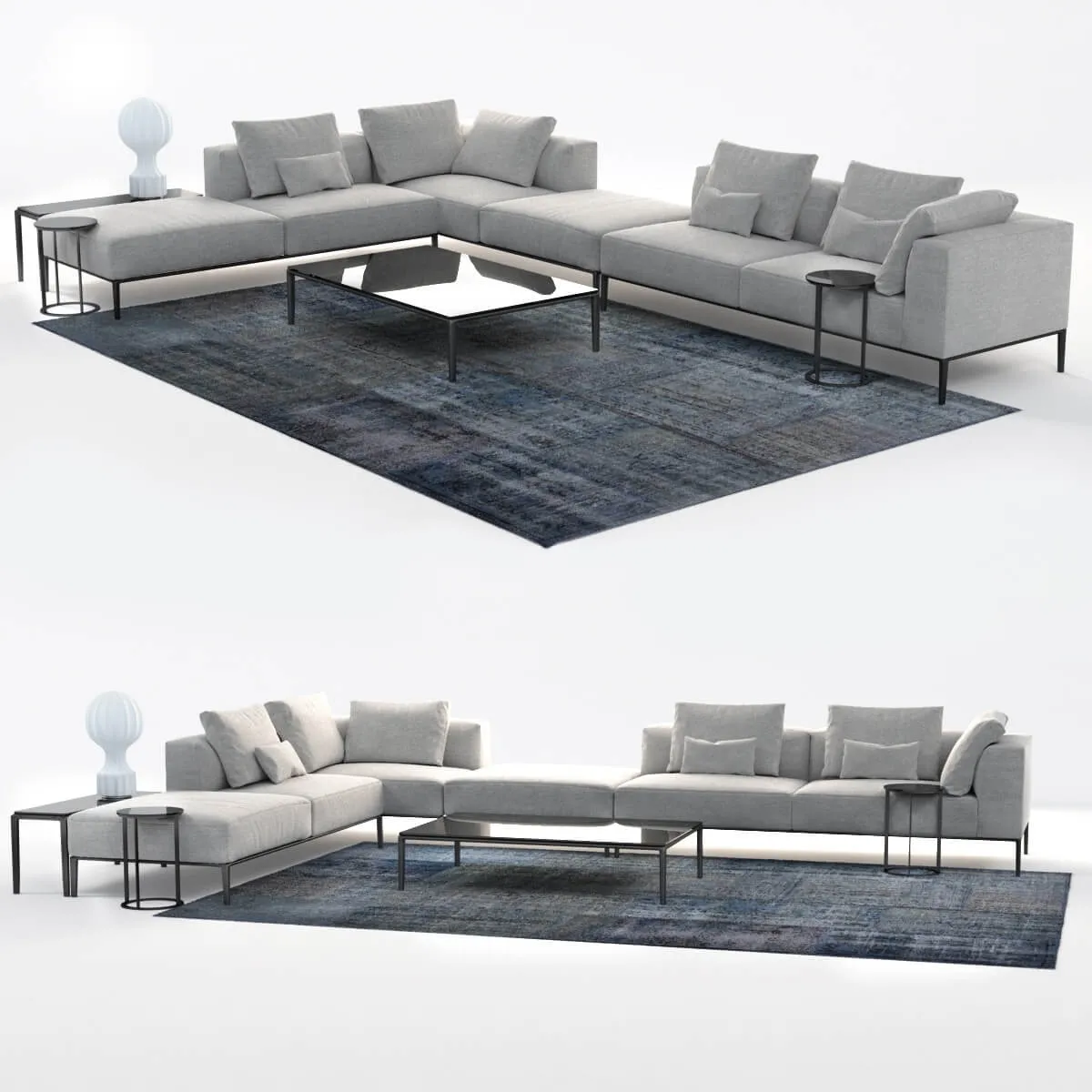 furniture – B & B Italia sofa 3D Model furniture – B & B Italia sofa 3D Model