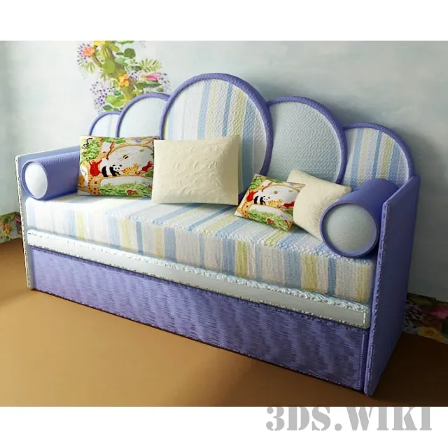 furniture – Baby sofa 3D Model furniture – Baby sofa 3D Model