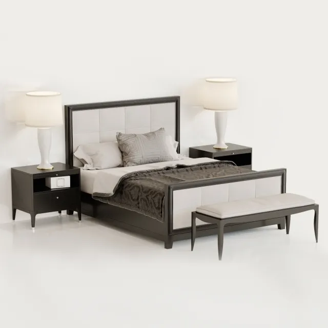 furniture – Baker Barbara Barry No. 3422-05 3D Model