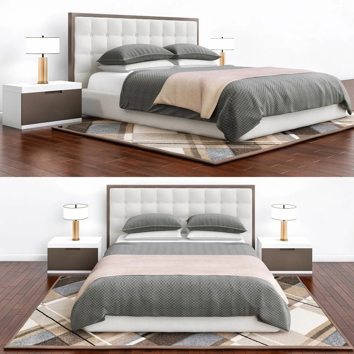 furniture – Baker bedroom 3D Model furniture – Baker bedroom 3D Model