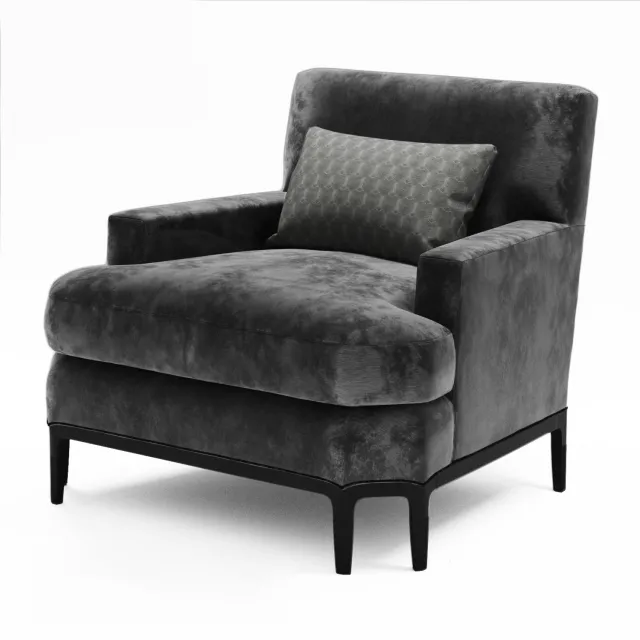 furniture – Baker Celestite Lounge armchair 3D Model
