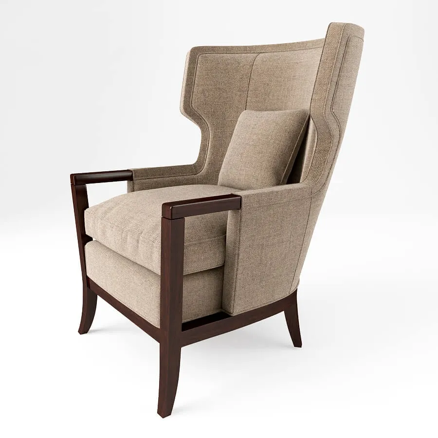 furniture – Baker chair Manor Wing 3D Model