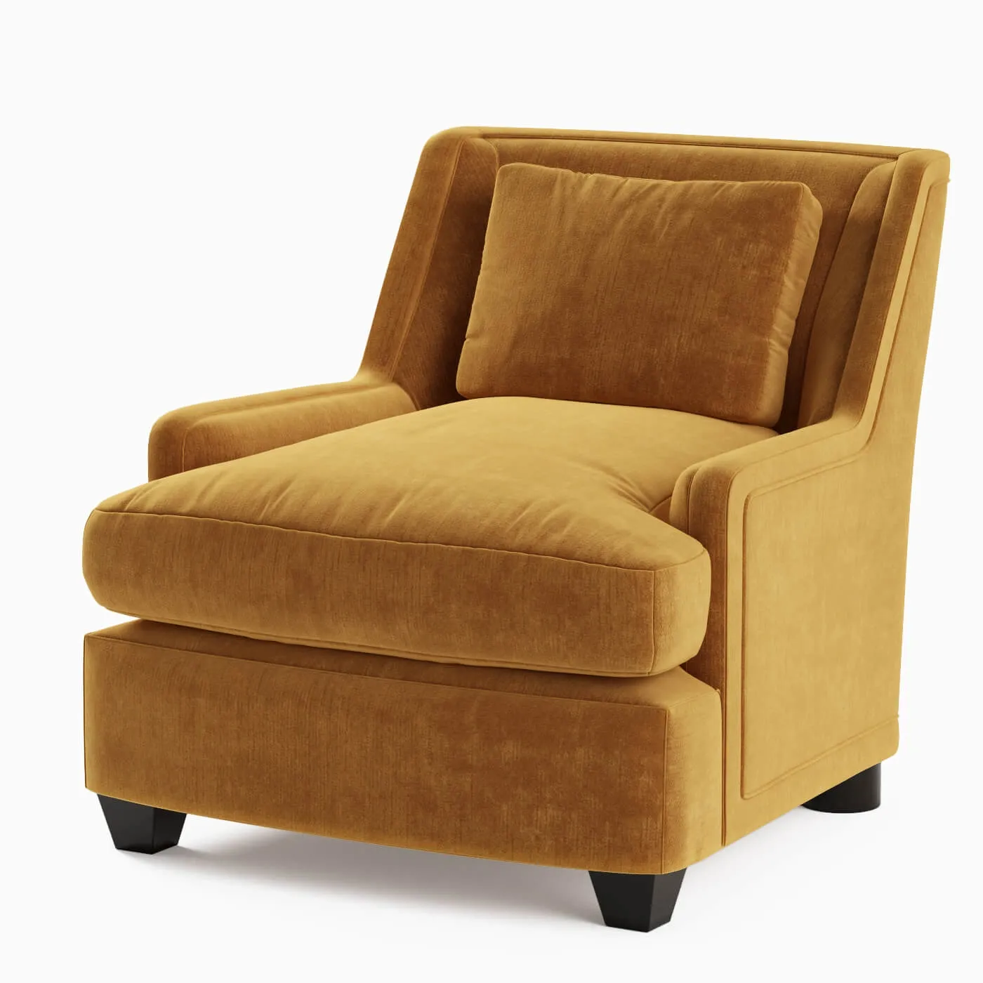 furniture – Baker Colin Cab Chair 6712C 3D Model