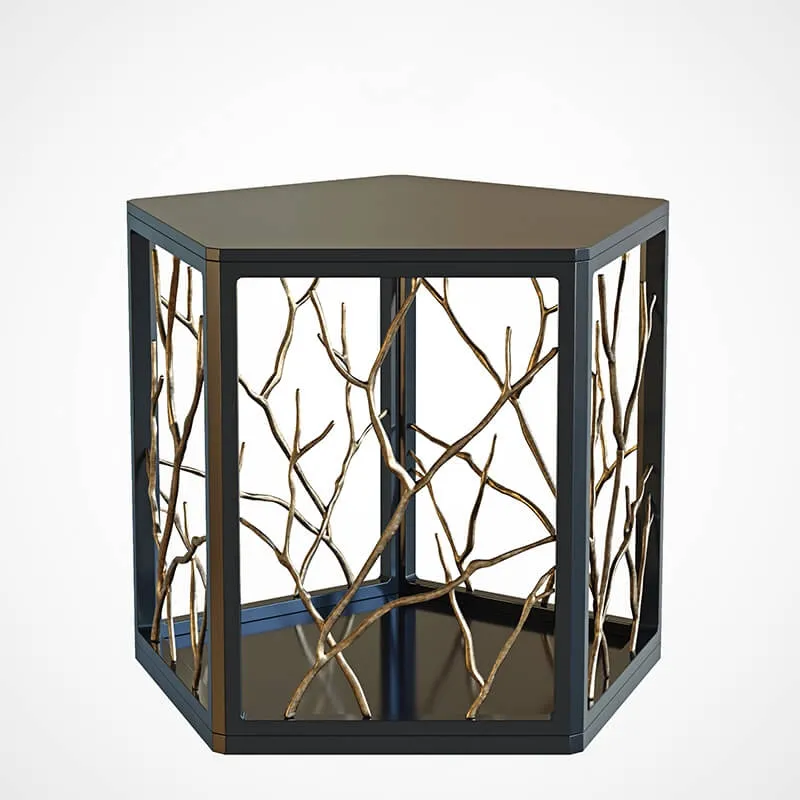 furniture – Baker Dorada Side Table 3D Model