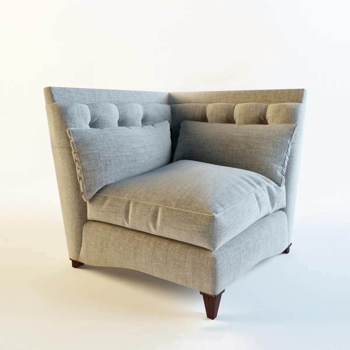 furniture – Baker Empress armchair 02 3D Model