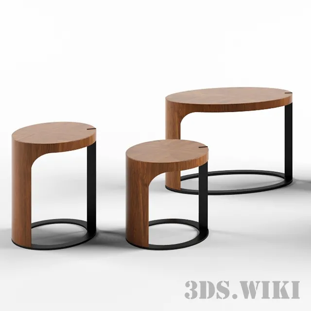 furniture – Baker Ling Tables 3D Model