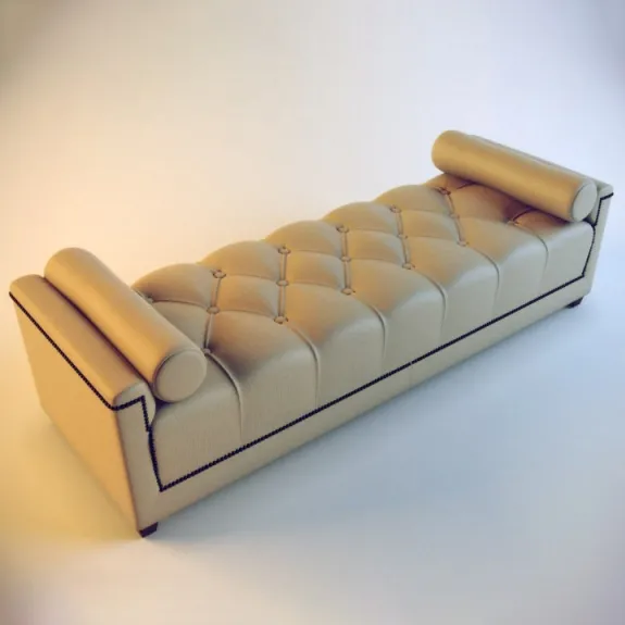 furniture – Baker  sofa 3D Model