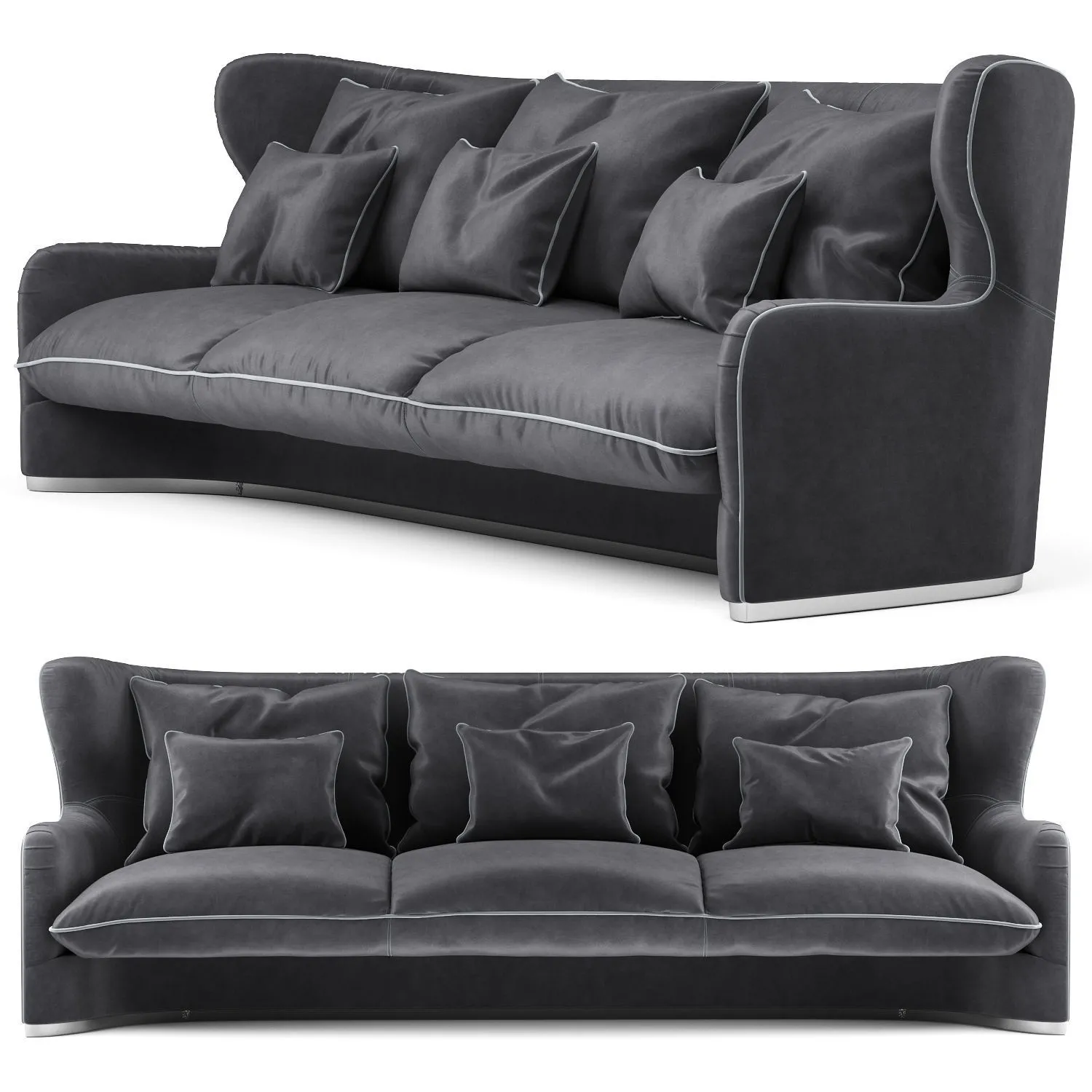 furniture – Balance sofa – Visionnaire 3D Model