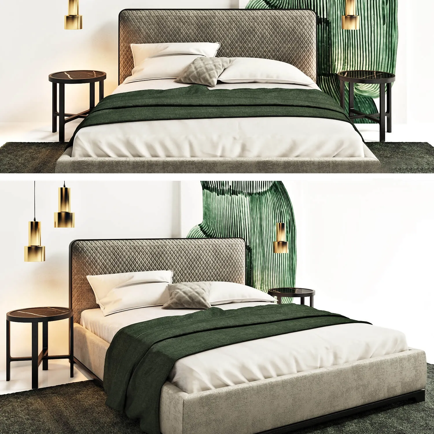 furniture – Bali bed by Alivar 3D Model