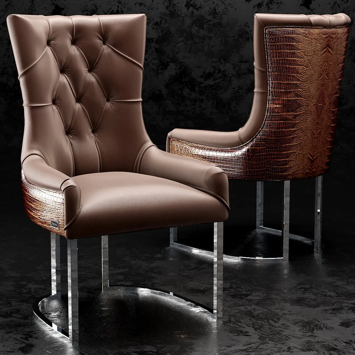 furniture – Bar chair 8 3D Model