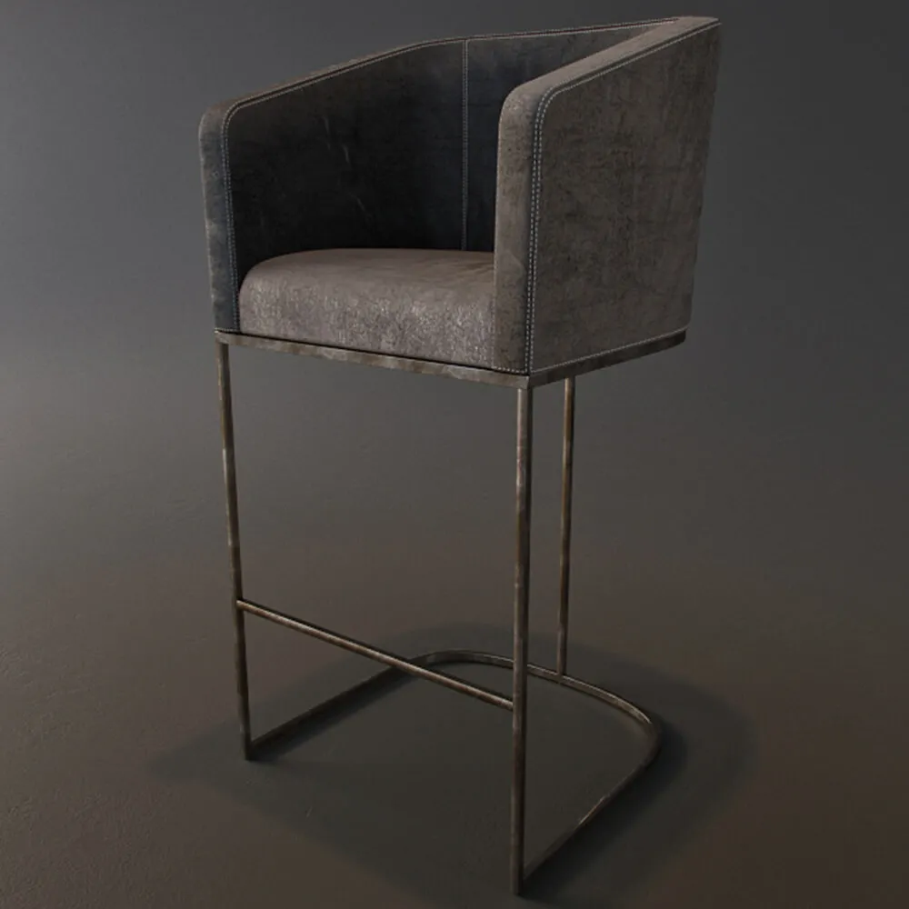 furniture – Bar chair EMERY BAREBACK 3D Model