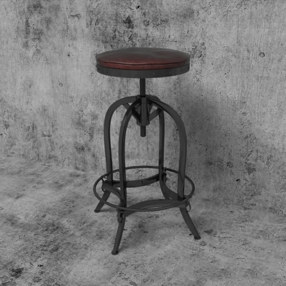 furniture – Bar stool Dempsey Swivel Iron Bar Stool 3D Model furniture – Bar stool Dempsey Swivel Iron Bar Stool 3D Model