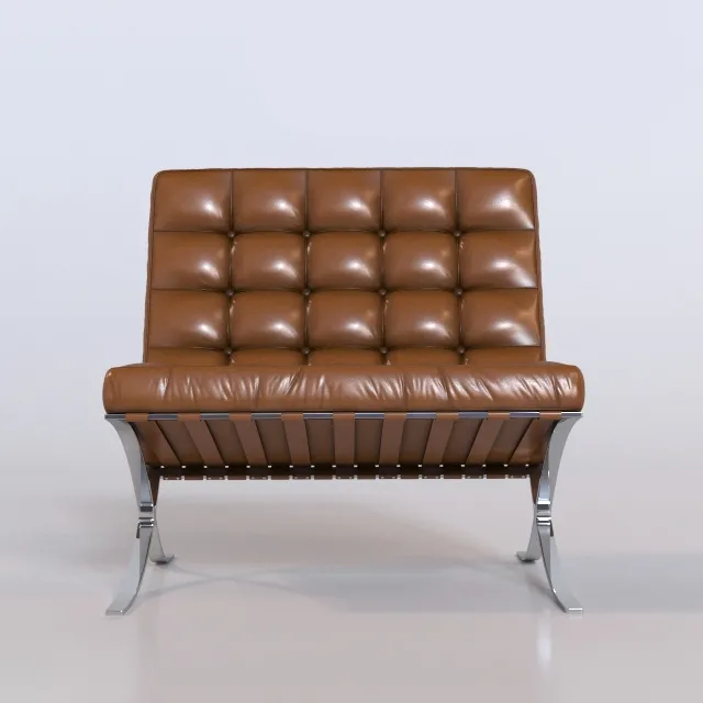 furniture – Barcelona chair 3D Model