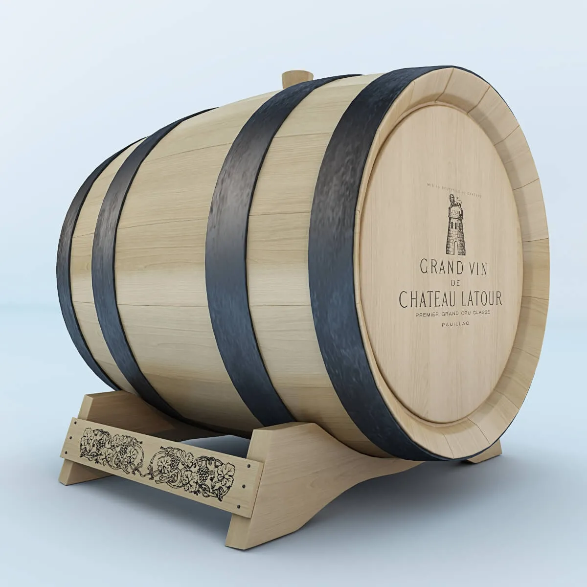 furniture – Barrel 2 3D Model