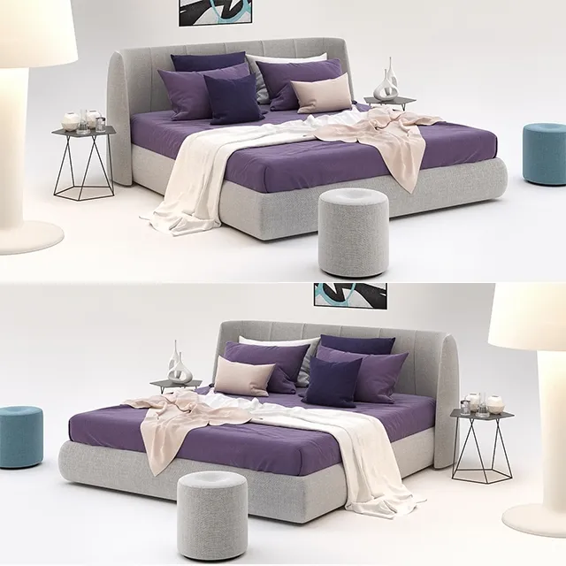 furniture – Basket bed 3D Model