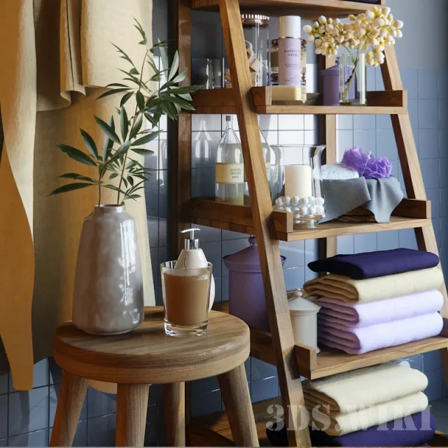 furniture – Bathroom rack 3D Model furniture – Bathroom rack 3D Model