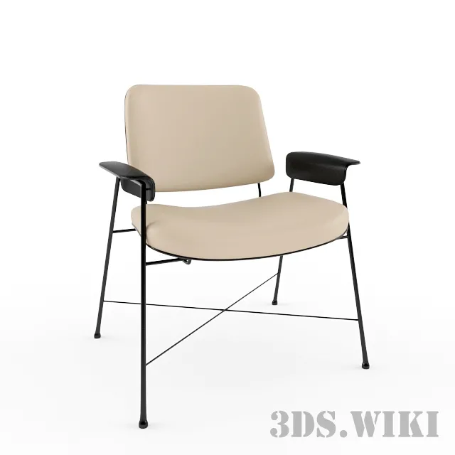 furniture – Bauhaus office chair 3D Model