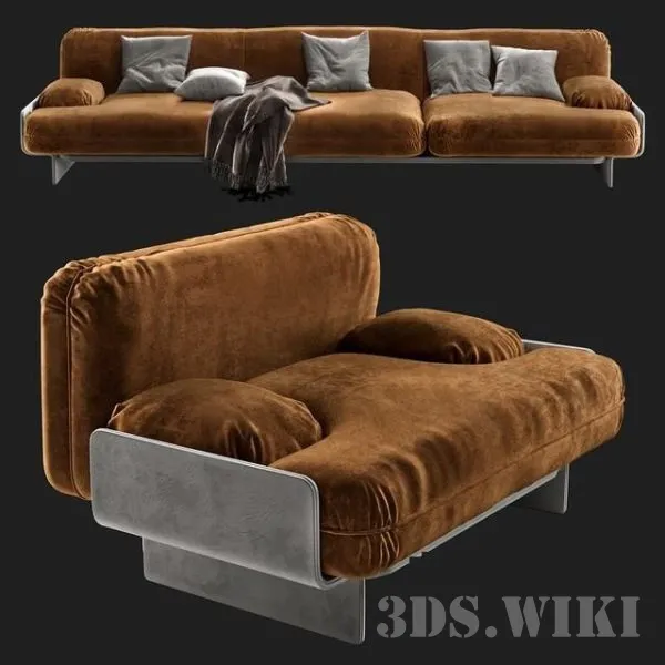 furniture – Baxter Bardot sofa 3D Model