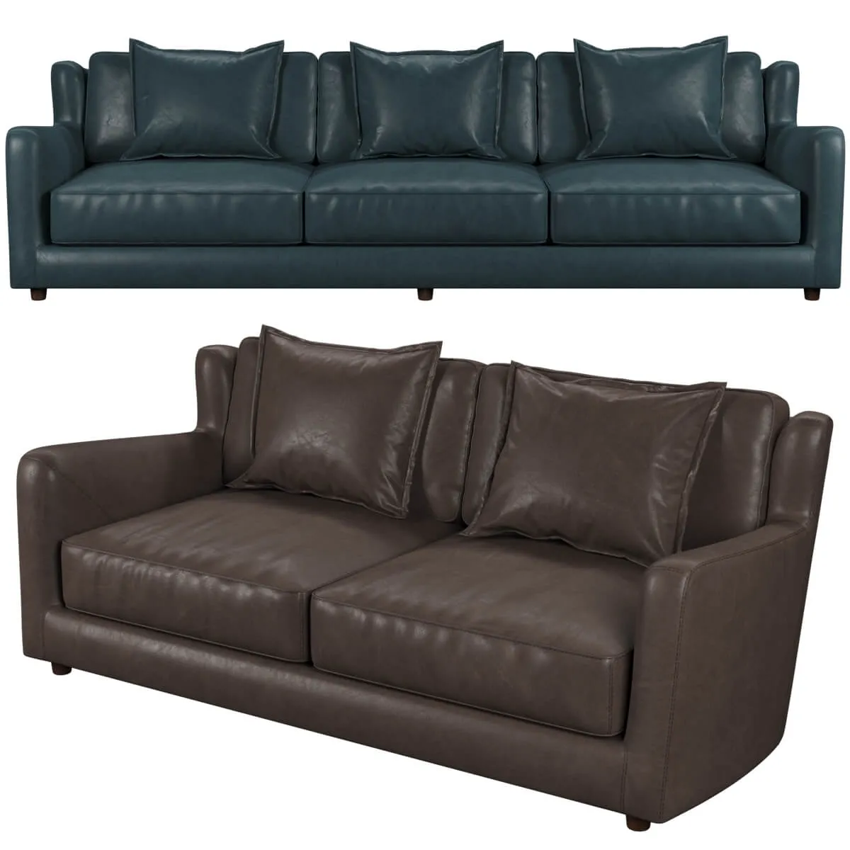 furniture – Baxter Bergere sofas 3D Model