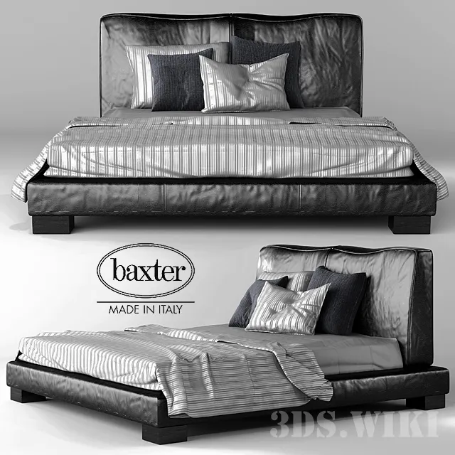 furniture – BAXTER BILL bed 3D Model furniture – BAXTER BILL bed 3D Model