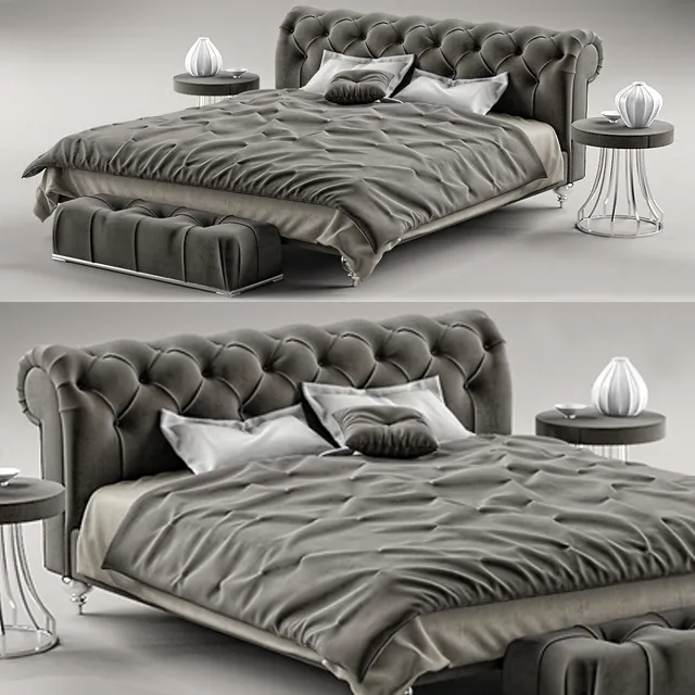 furniture – Baxter Casper Bed 3D Model furniture – Baxter Casper Bed 3D Model