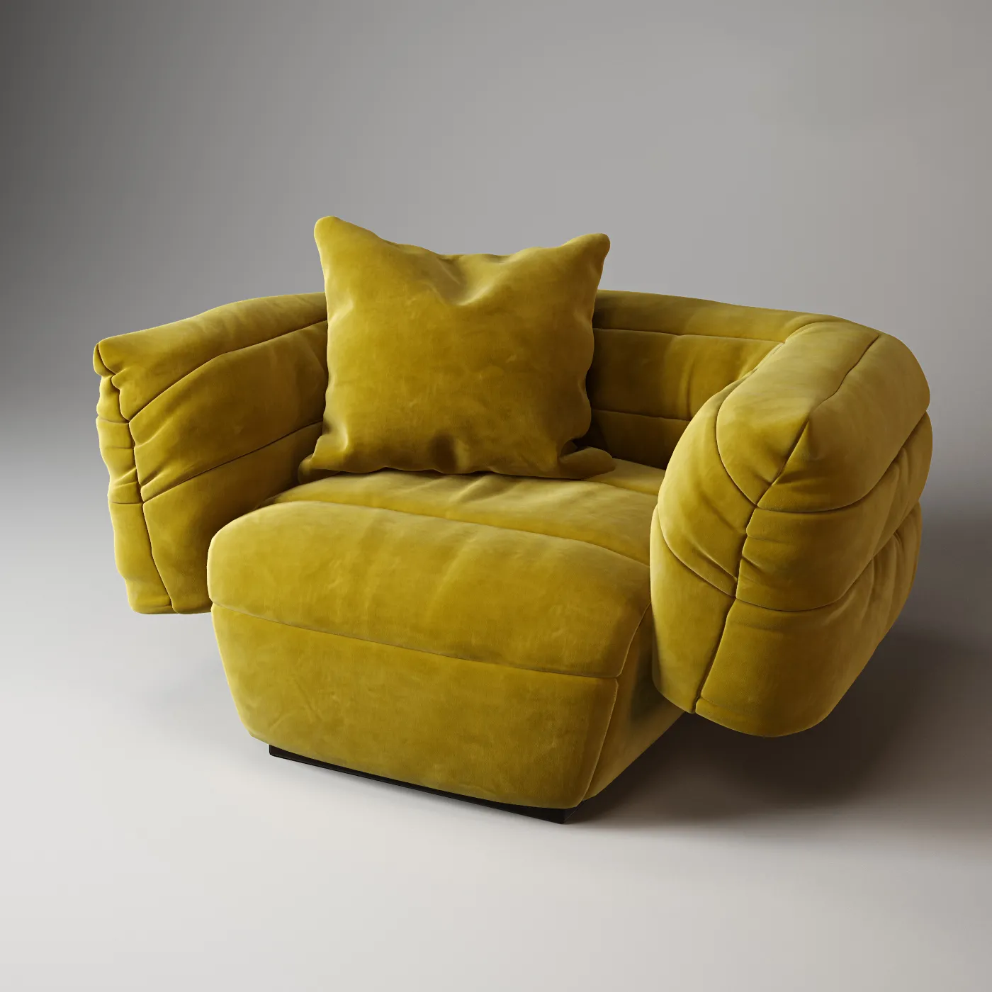 furniture – Baxter Greta armchair 2 3D Model