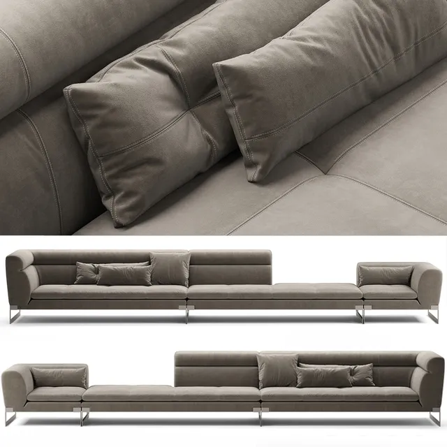 furniture – Baxter viktor sofa 3D Model