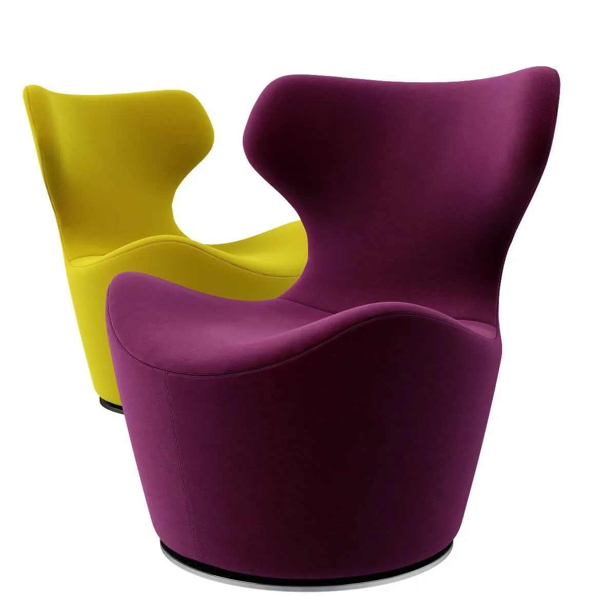 furniture – B&B Italia Piccola Papilio Chair 3D Model