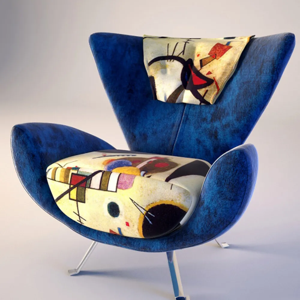 furniture – Beautiful armchair for Kid’s room 3D Model