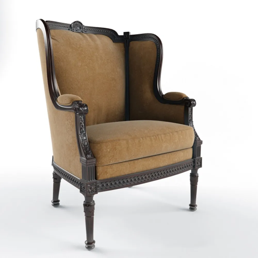 furniture – Beautiful classic armchair 3D Model