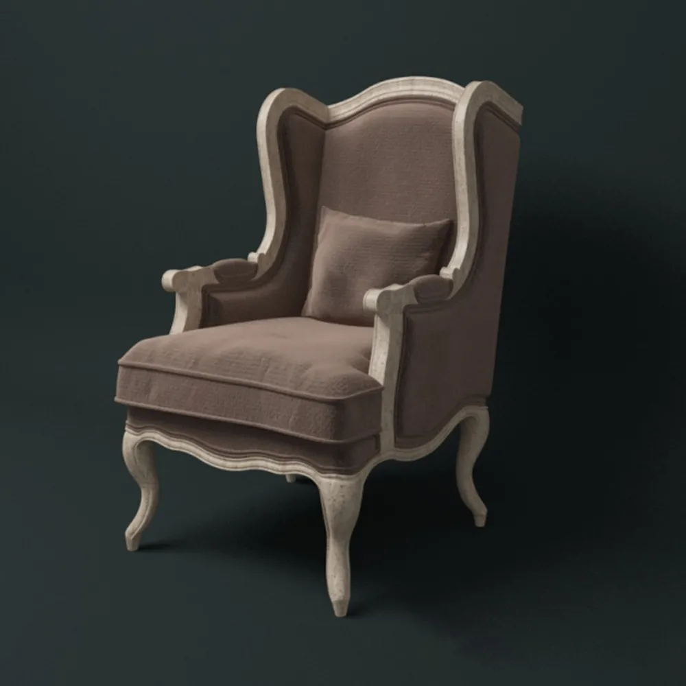 furniture – Beautiful classic armchair 3D Model