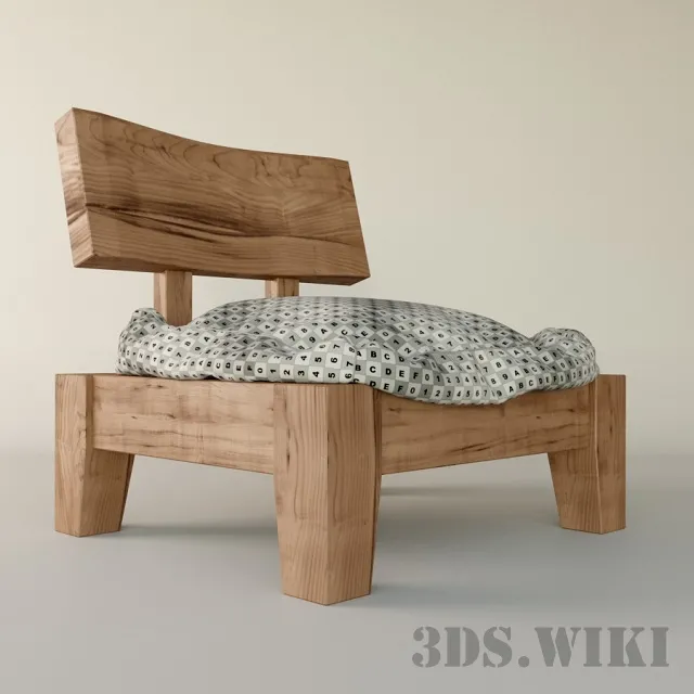 furniture – Beautiful classic chair for interior 3D Model