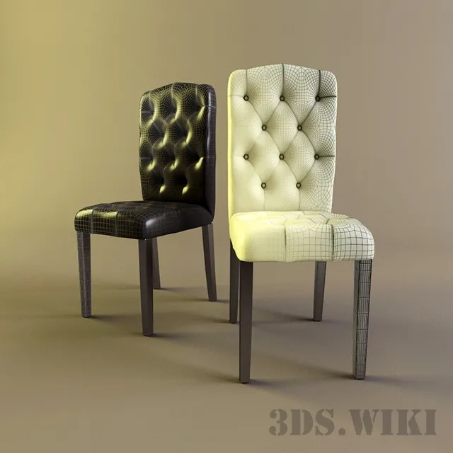 furniture – Beautiful leather chair 3D Model