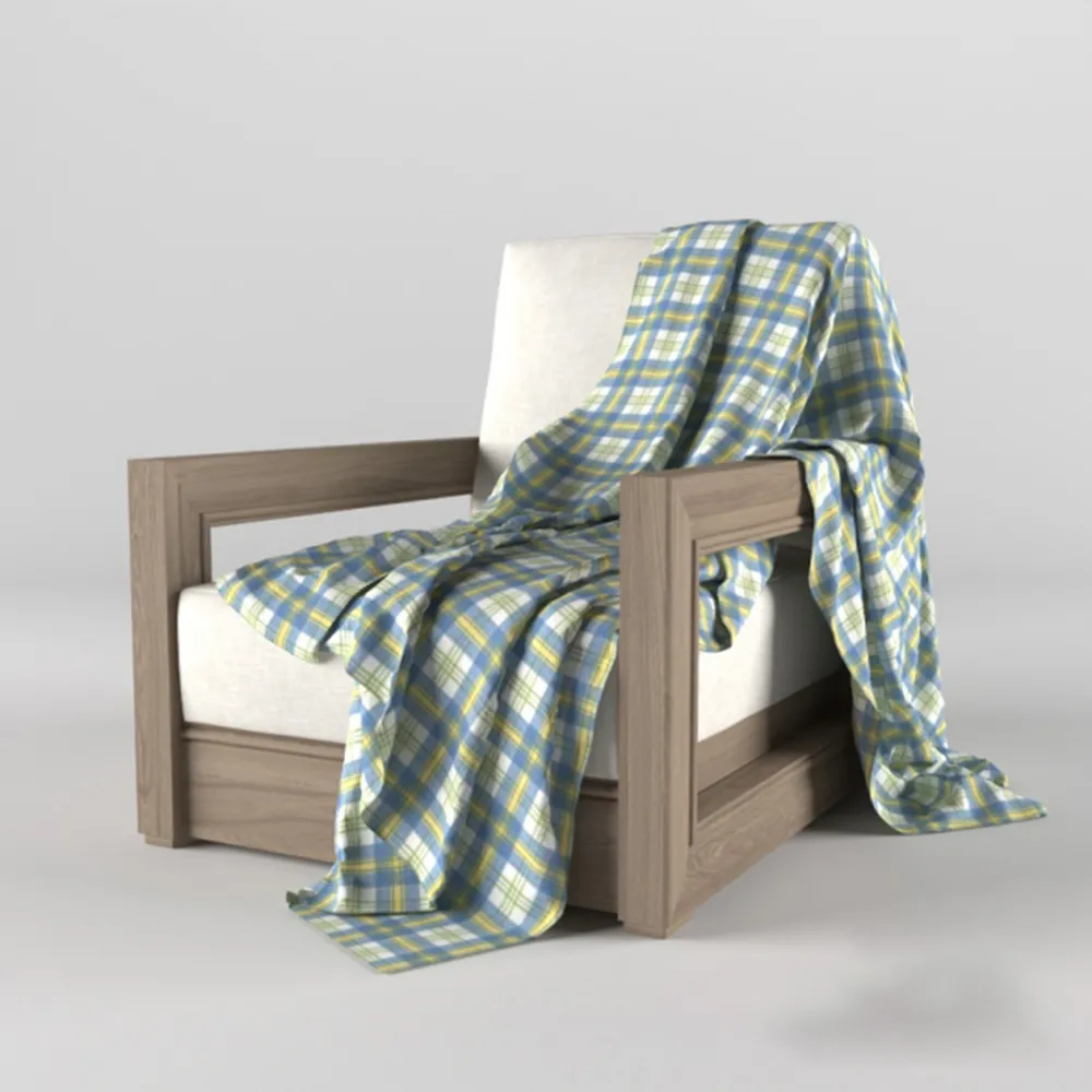 furniture – Beautiful modern Costa Lounge armchair 3D Model