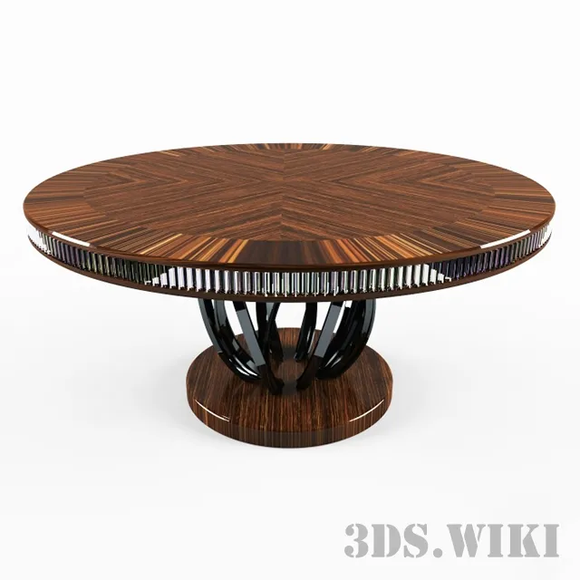furniture – Beautiful modern round table 3D Model