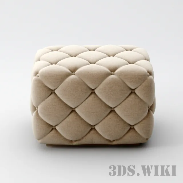 furniture – Beautiful ottoman 3D Model furniture – Beautiful ottoman 3D Model