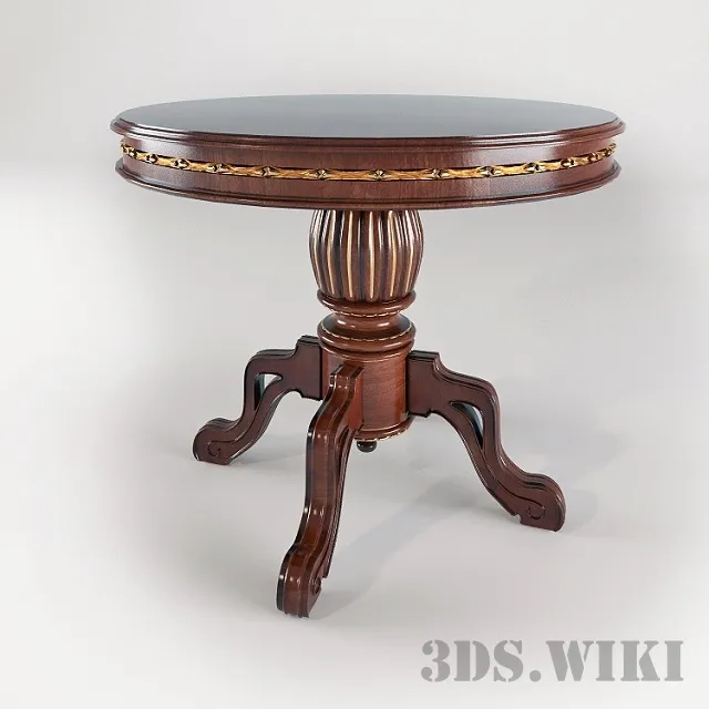 furniture – Beautiful round table 3D Model